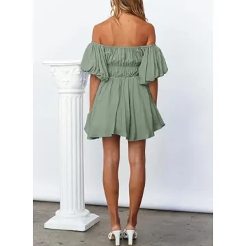 Stylish Dokotoo Women's Grey Summer Dress