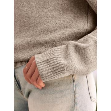 LILLUSORY Off The Shoulder Cozy Sweater for Women