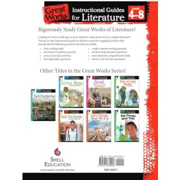 A Wrinkle in Time Study Guide for Grades 4-8 Workbook