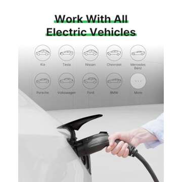 Autel Home Level 2 EV Charger up to 40Amp, 240V, Indoor/Outdoor Fast Electric Vehicle Charging Stati...