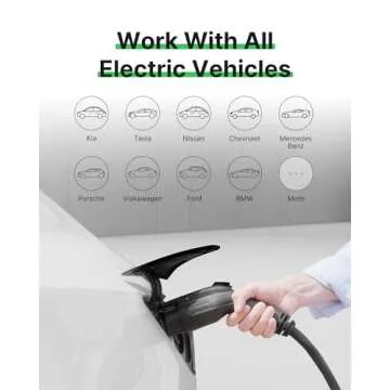 Autel Home Level 2 EV Charger up to 40Amp, 240V, Indoor/Outdoor Fast Electric Vehicle Charging Stati...