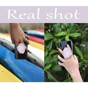 KAKAWIN Crystal Phone Grip & Stands Phone Holder for Smart Phones and Tablets