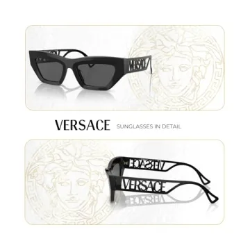 Versace VE4432U Cateye Sunglasses with Designer iWear Kit