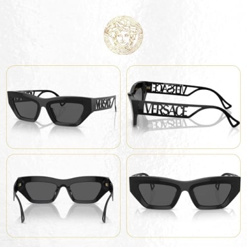 Versace VE4432U Cateye Sunglasses with Designer iWear Kit