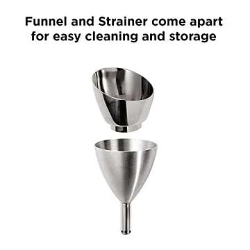 Rabbit Wine Aerator Funnel with Sediment Strainer