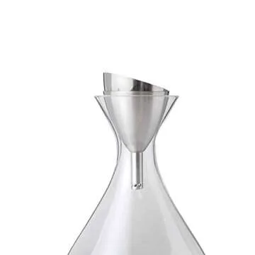 Rabbit Wine Aerator Funnel with Sediment Strainer