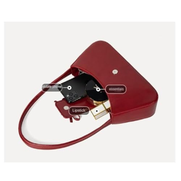 JOLILUNA Chic Red Bow Purse for Fashion-Forward Women