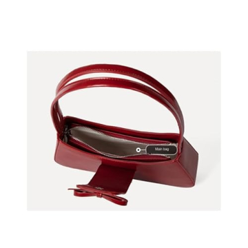 JOLILUNA Chic Red Bow Purse for Fashion-Forward Women