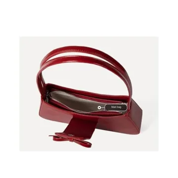 JOLILUNA Chic Red Bow Purse for Fashion-Forward Women