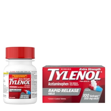 Tylenol Extra Strength Rapid Release Gels for Pain Relief