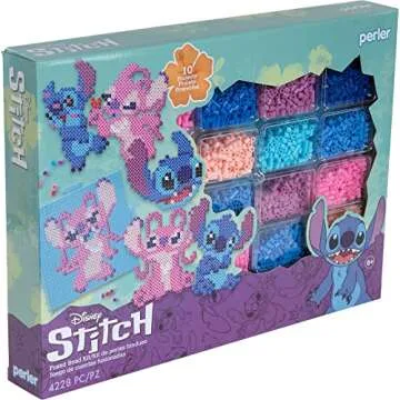 Perler Disney Stitch Kid's Craft Kit with 4225 Beads