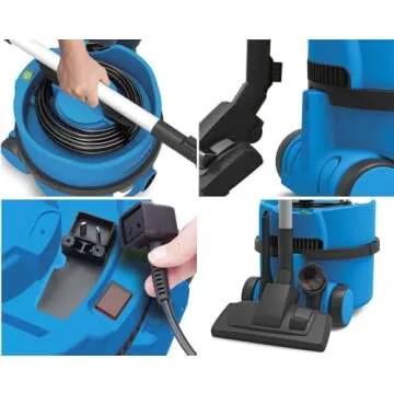 Numatic NaceCare James Canister Vacuum - Powerful & Quiet