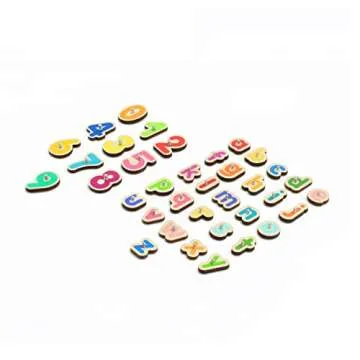 Marbotic - Sensory Kit for iPad - Wooden Interactive Lowercase Letters and Numbers for Learning to Read & Maths -Ages from 2 to 5- Used in Kindergartens