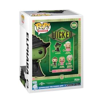 Funko POP Movies: Elphaba - Wicked - Collectable Vinyl Figure - Gift Idea - Official Merchandise - for Kids & Adults - Movies Fans - Model Figure for Collectors and Display