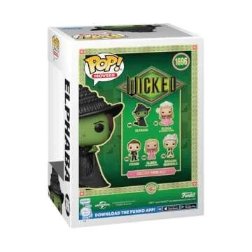 Funko POP Movies: Elphaba - Wicked - Collectable Vinyl Figure - Gift Idea - Official Merchandise - for Kids & Adults - Movies Fans - Model Figure for Collectors and Display