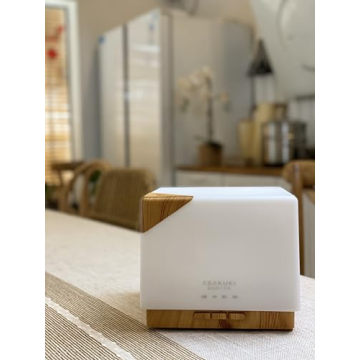 ASAKUKI 700 ml Essential Oil Diffuser for Home Aromatherapy