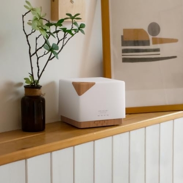 ASAKUKI 700 ml Essential Oil Diffuser for Home Aromatherapy