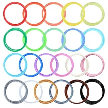 BBLIFE 1.75mm PLA Filament Sample Pack with 22 Colors