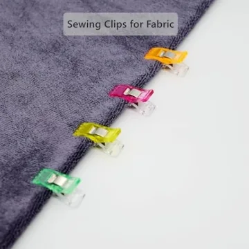 WENICE 40pcs Colorful Sewing Clips for Quilting