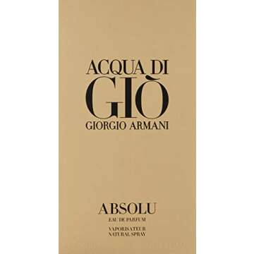 GIORGIO ARMANI Acqua di Giò Absolu Eau de Parfum Spray, Men, 4.2 Fl Oz
