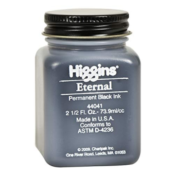Higgins Black Eternal Ink, 2.5 Oz Bottle (44041)