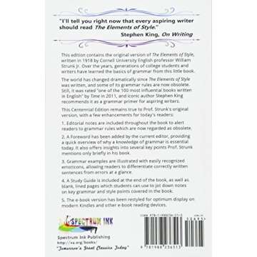 The Elements of Style (Classic Edition, 2017)