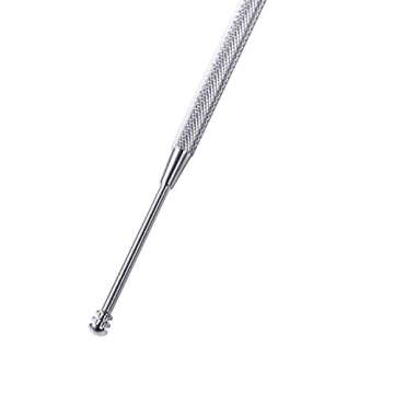 Steel Ear Pick Earwax Remover Spoon Ear Scraper Scratcher Earwax Cleaner with Storage Box, 304 Stainless