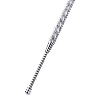 Steel Ear Pick Earwax Remover Spoon Ear Scraper Scratcher Earwax Cleaner with Storage Box, 304 Stainless