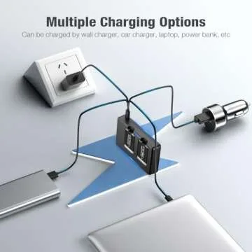 NB-13L Battery Pack and Dual Charger for Canon Cameras