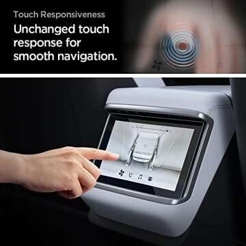 Spigen Tempered Glass Screen Protector for Tesla Model S/X