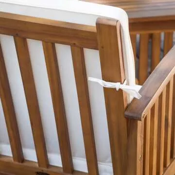 Elegant 4-Piece Outdoor Acacia Sofa Set for Relaxation