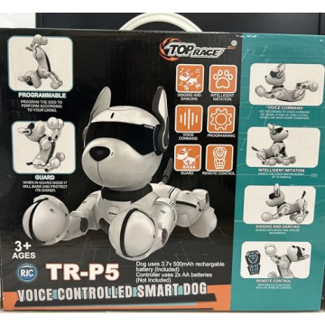 Top Race Robot Dog for Kids - Interactive & Programmable Fun