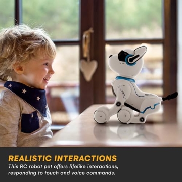 Top Race Robot Dog for Kids - Interactive & Programmable Fun