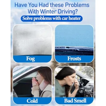 Fast Heating 12V Car Heater Fan Defroster Portable