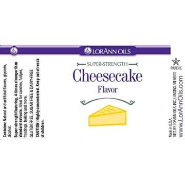 LorAnn Cheesecake SS Flavor, 1 ounce bottle