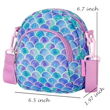 Choco Mocha Girls Crossbody Purse for Ages 2-8