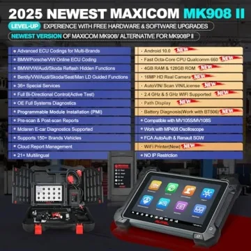 Autel MaxiCOM MK908 II: The Ultimate Auto Diagnostic Tool