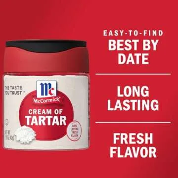 McCormick Cream Of Tartar, 1.5 oz