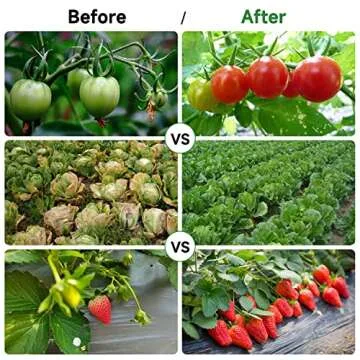 Gilouppe Grow Light with Adjustable Stand - Full Spectrum LED