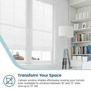 BlindsAvenue Honeycomb Cordless Shades, Energy Efficient Blinds