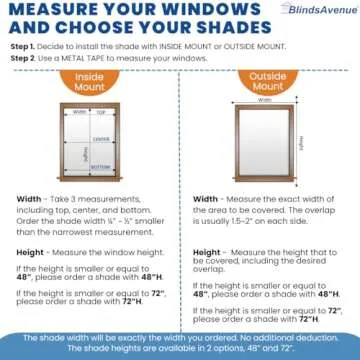 BlindsAvenue Honeycomb Cordless Shades, Energy Efficient Blinds