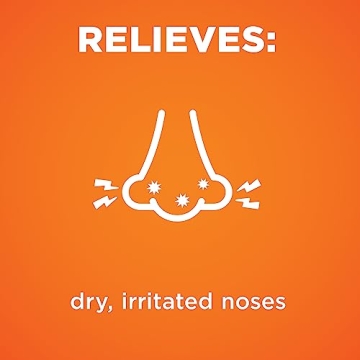 Amazon Basic Care Saline Nasal Spray, 3 fl oz (Pack of 2)