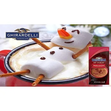Ghirardelli Double Chocolate Hot Cocoa Mix - 25 Packets