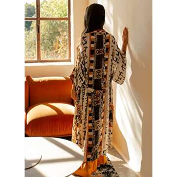 Bsubseach Plus Size Boho Cover Up - Stylish and Versatile