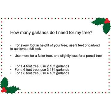 One Holiday Way 18-Foot Long Rustic Metallic Gold Wood Bead Garland Christmas Tree Decoration - Vintage Style Wooden Elegant Farmhouse Winter Home Decor