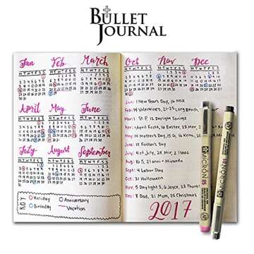 Pigma Micron Bible Study Pen Kit - 6 Pens | No Bleed, No Smear