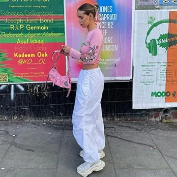 Ynocfri Women Baggy Cargo Pants Comfortable & Stylish