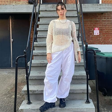 Ynocfri Women Baggy Cargo Pants Comfortable & Stylish