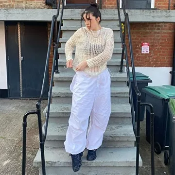 Ynocfri Women Baggy Cargo Pants Comfortable & Stylish