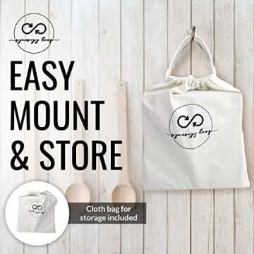 Synergy Loop Acacia Charcuterie Boards Large & Cheese Board - 3 Part Unique Long & Round Magnetic Charcuterie Board Gift Set - Acacia Wood Grazing Board Food - Wooden Serving Tray for Party - 26x13